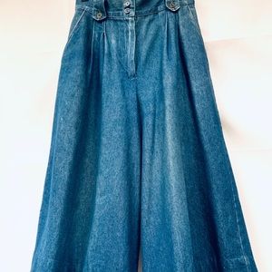 Rare Vintage Jeans Culottes!!!